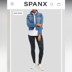 Spanx Camo seamless leggings